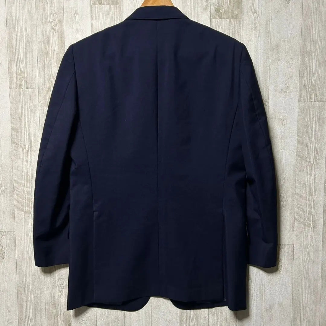 Austin Reed Tailored Jacket Blazer (L) Navy Suit Made in Japan