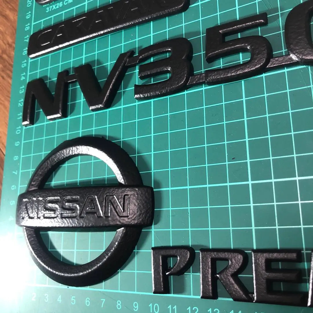 Nissan NV350 Emblem Set Black