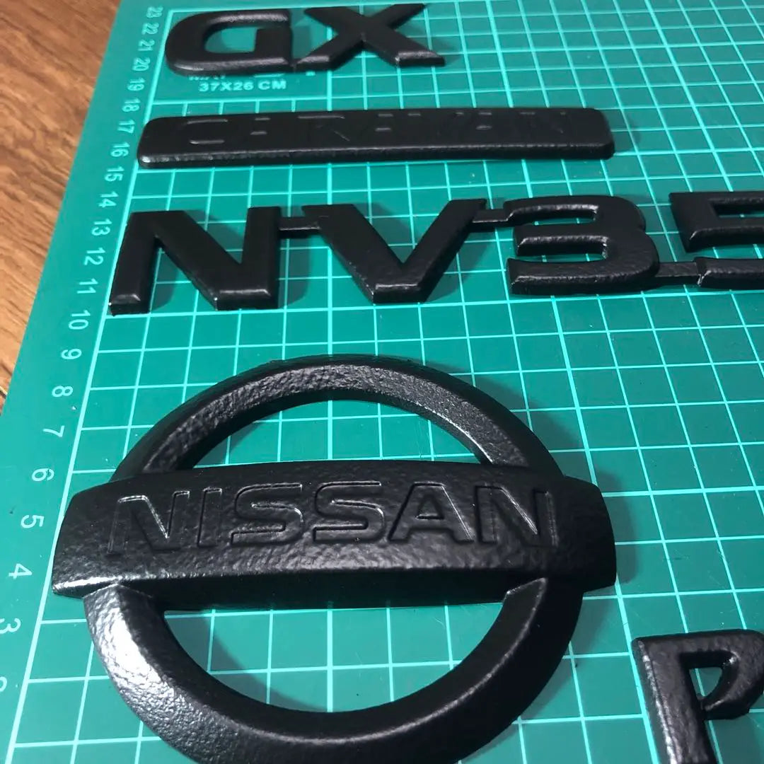 Nissan NV350 Emblem Set Black