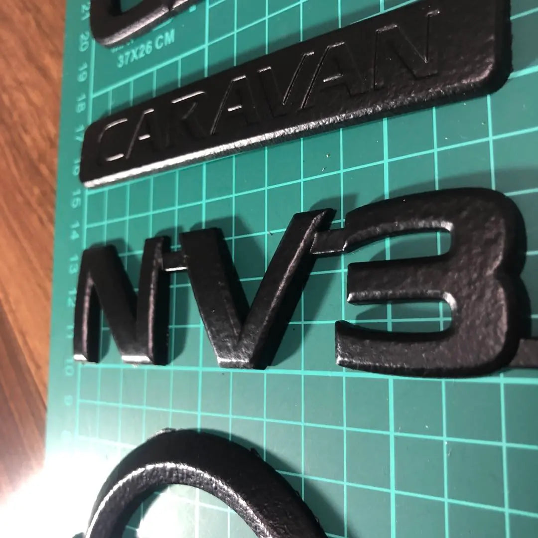 Nissan NV350 Emblem Set Black