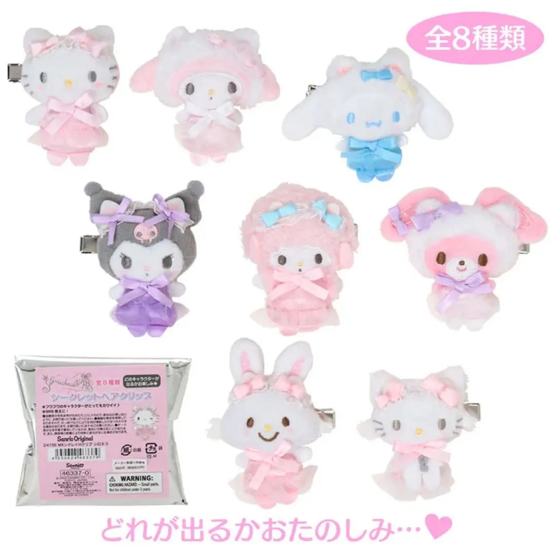 Sanrio Secret Hair Clip Unopened