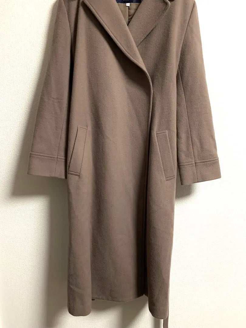 JUSGLITTY✨ Belted Long Coat Mocha Size 1 | JUSGLITTY✨ベルテッドロングコート　モカ　サイズ1