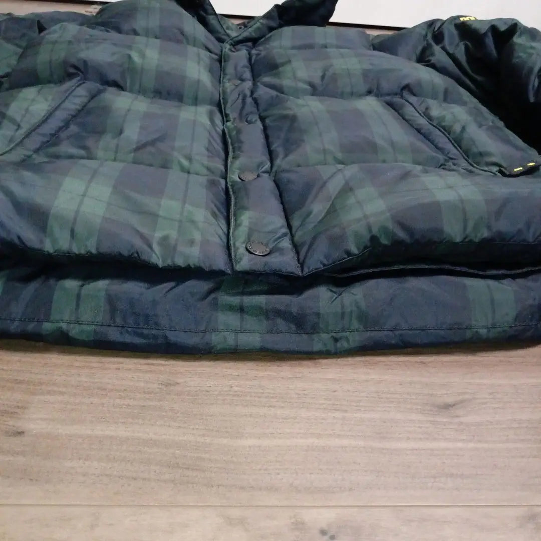 [Extremely beautiful] POLOSPORT Ralph Lauren Tartan Check Down Jacket | 【極美品】POLOSPORTラルフローレン タータンチェック ダウンジャケット