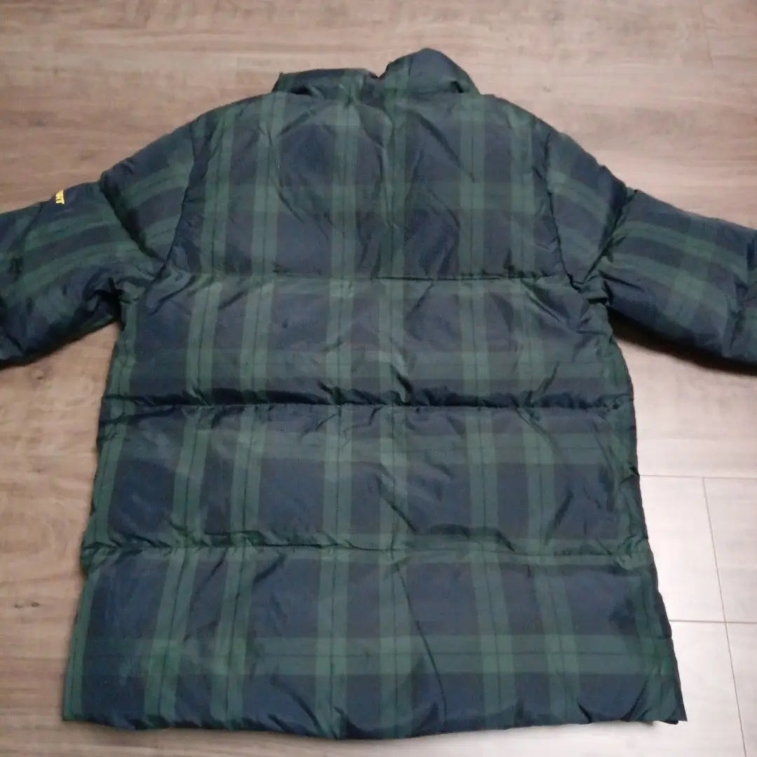 [Extremely beautiful] POLOSPORT Ralph Lauren Tartan Check Down Jacket | 【極美品】POLOSPORTラルフローレン タータンチェック ダウンジャケット