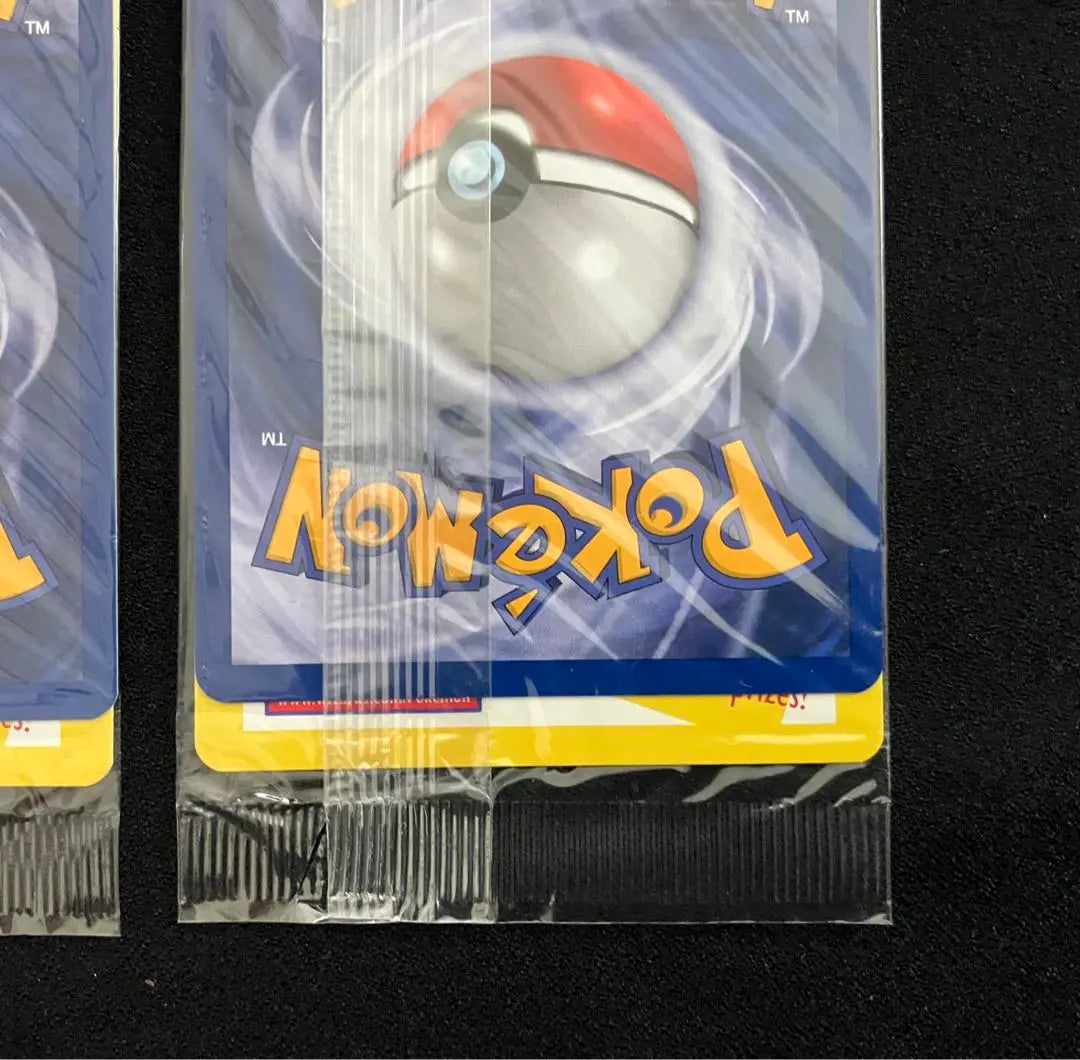 [J0720] Juego de 3 cartas promocionales de Pokémon sin abrir en inglés