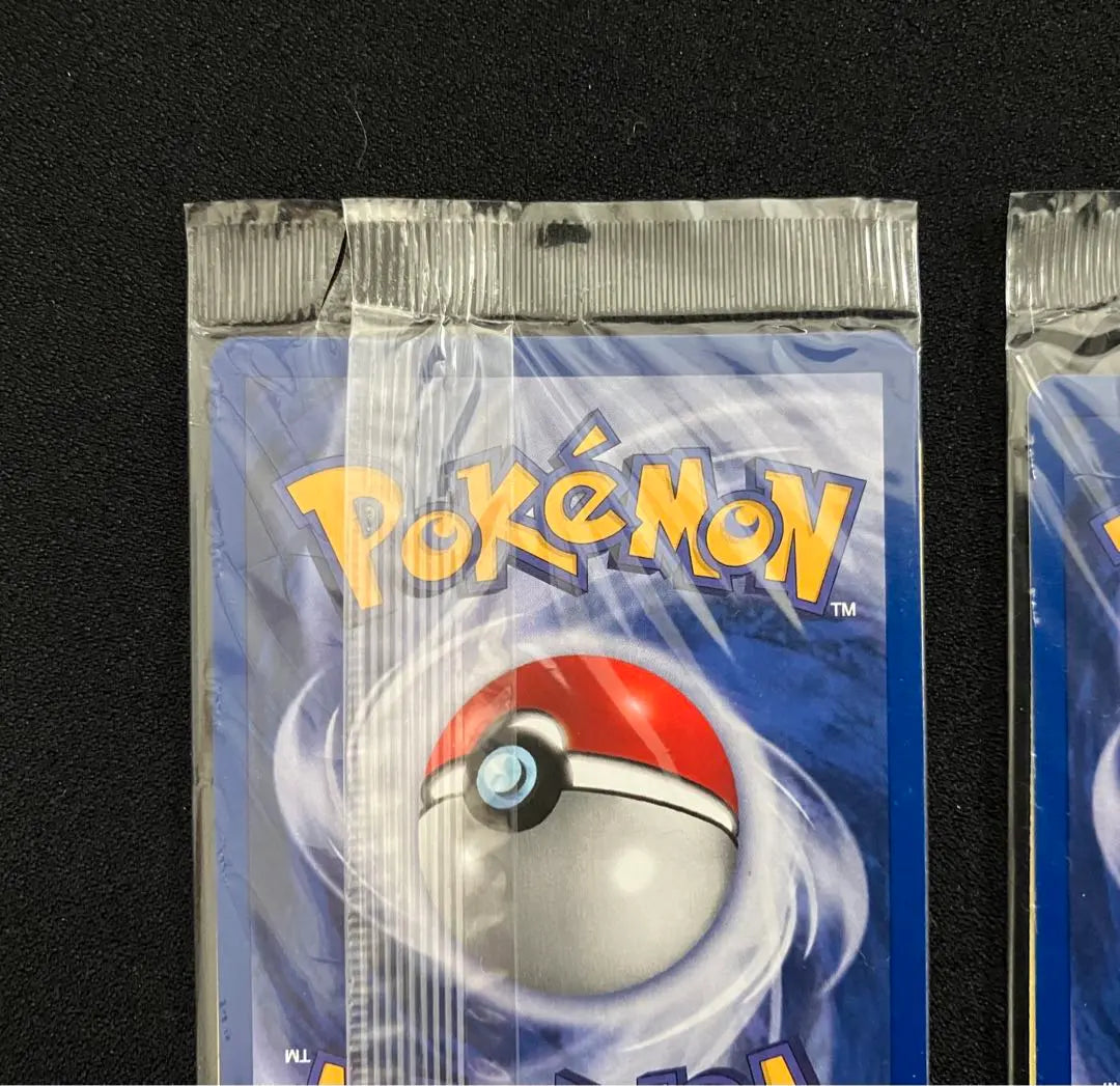 [J0720] Juego de 3 cartas promocionales de Pokémon sin abrir en inglés