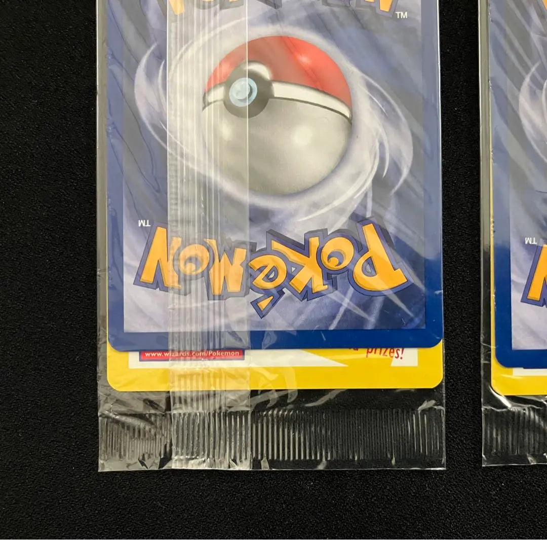 [J0720] Juego de 3 cartas promocionales de Pokémon sin abrir en inglés