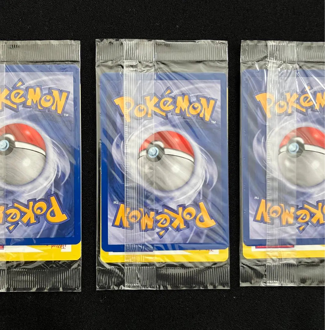 [J0720] Juego de 3 cartas promocionales de Pokémon sin abrir en inglés