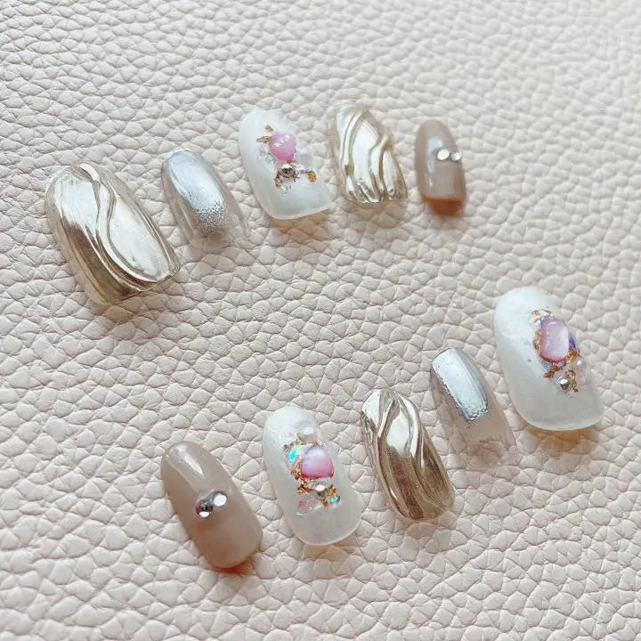 [Made to order] ¥1800\Bulk discount available/Erinki nuance nail tip