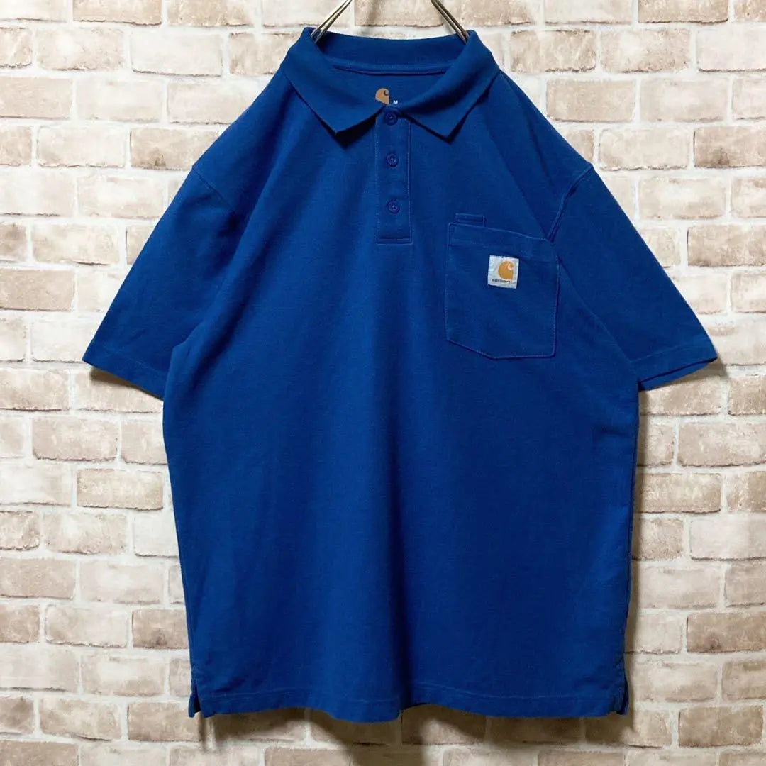 ☆C Mark ☆ Carhartt ☆ Carhartt ☆ Polo ☆ Bolsillo ☆ M ☆ Azul