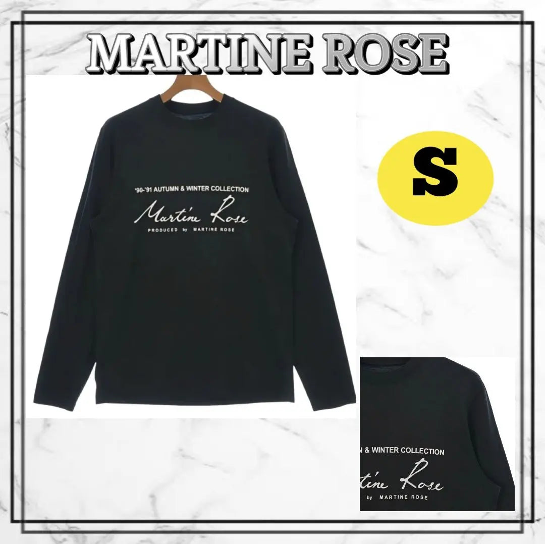 Sold out Martin Rose Tops Trainer Black Rare Product Size S