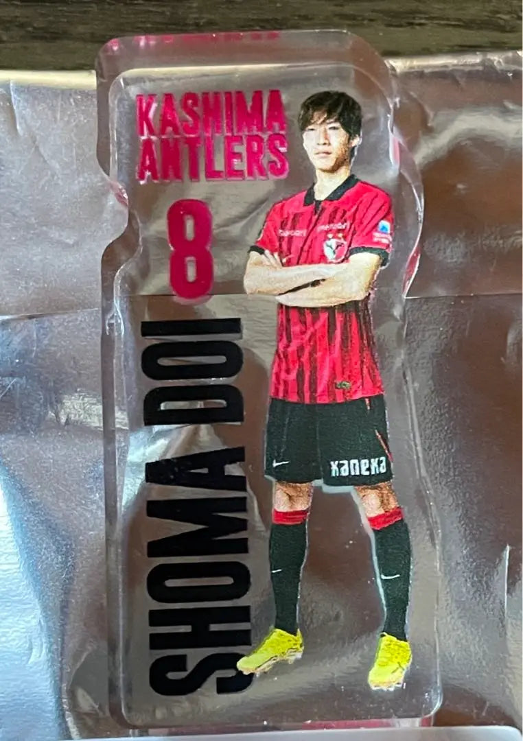 Unused price reduction!! ︎Kashima Antlers Deer Lottery 2023 Mini Acrylic Stand Doi Seima | 値下げ未使用品‼︎鹿島アントラーズ鹿くじ2023 ミニアクリルスタンド土居聖真選手