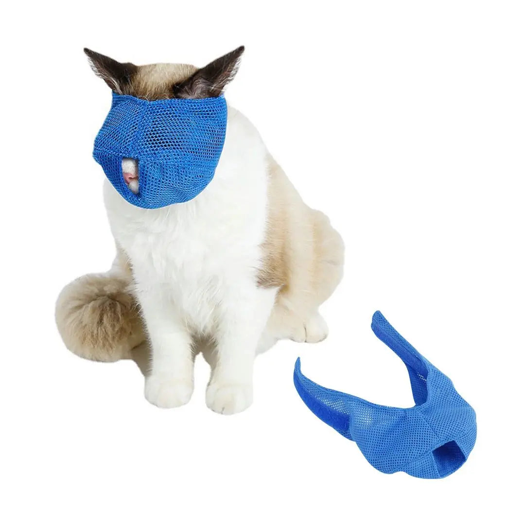 Cat mask, blindfold, nail clipper, mask, muzzle, protective mask, for rampaging cats