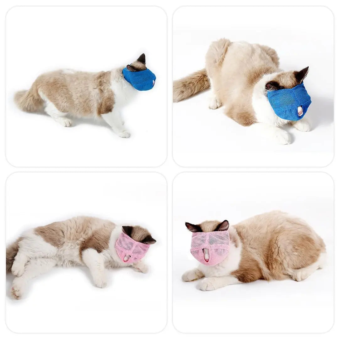 Cat mask, blindfold, nail clipper, mask, muzzle, protective mask, for rampaging cats