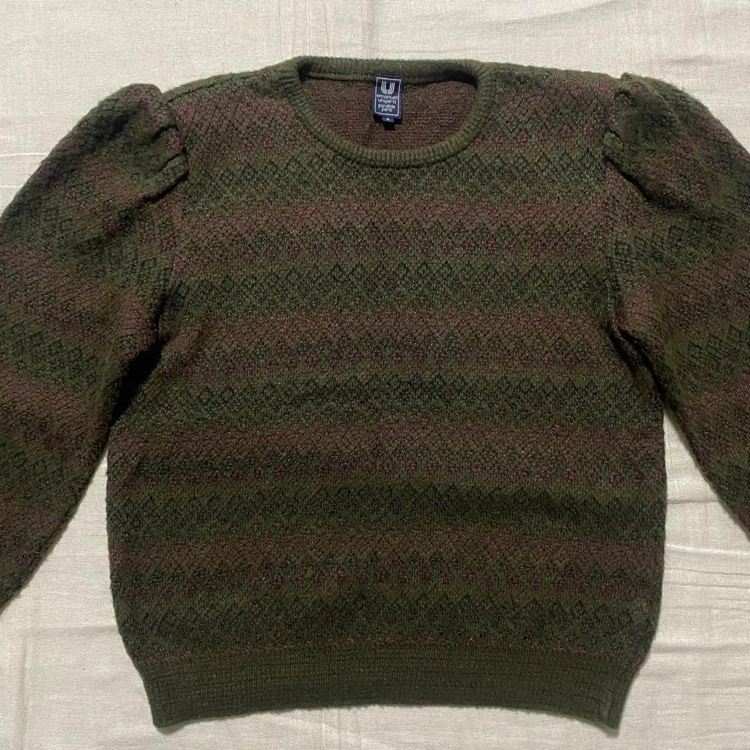 ●emanuel ungaro●Emanuel ungaro 3D knit green