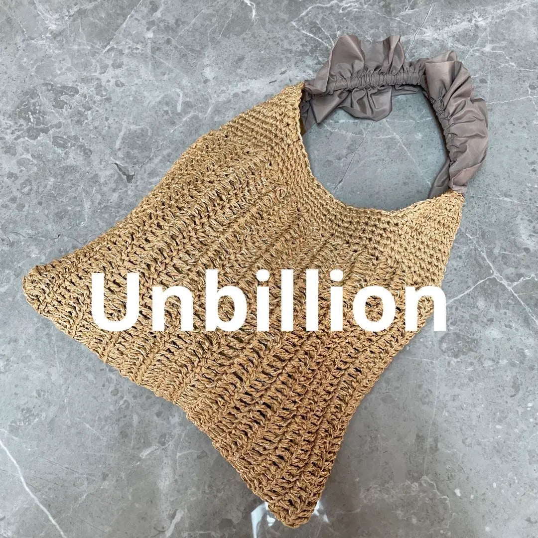 [Good condition] Umbilion Kashukashu basket tote bag grey