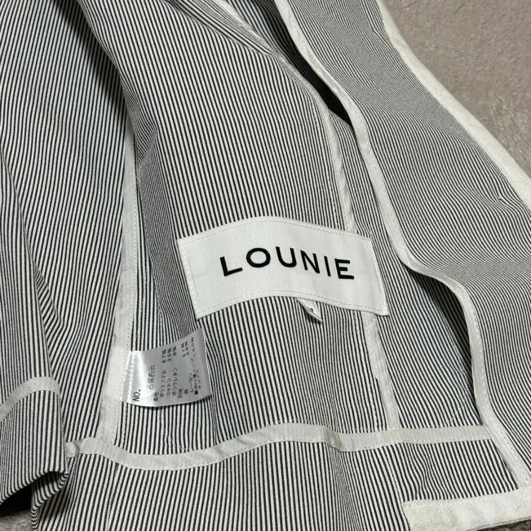 lounie tailored jacket striped 38 M size