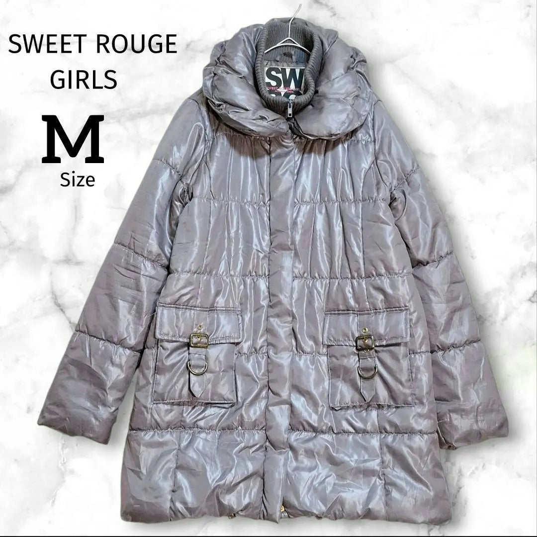 [Sweet Rouge Girls] Outerwear Coat Hand Washable Zip Up Functional