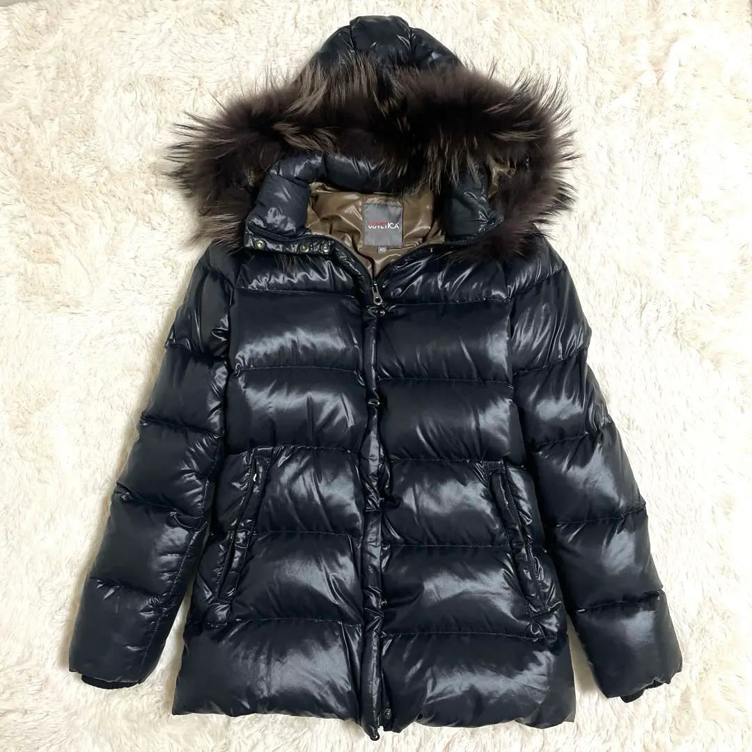 Chaqueta de plumas DUVETICA 40 L negra