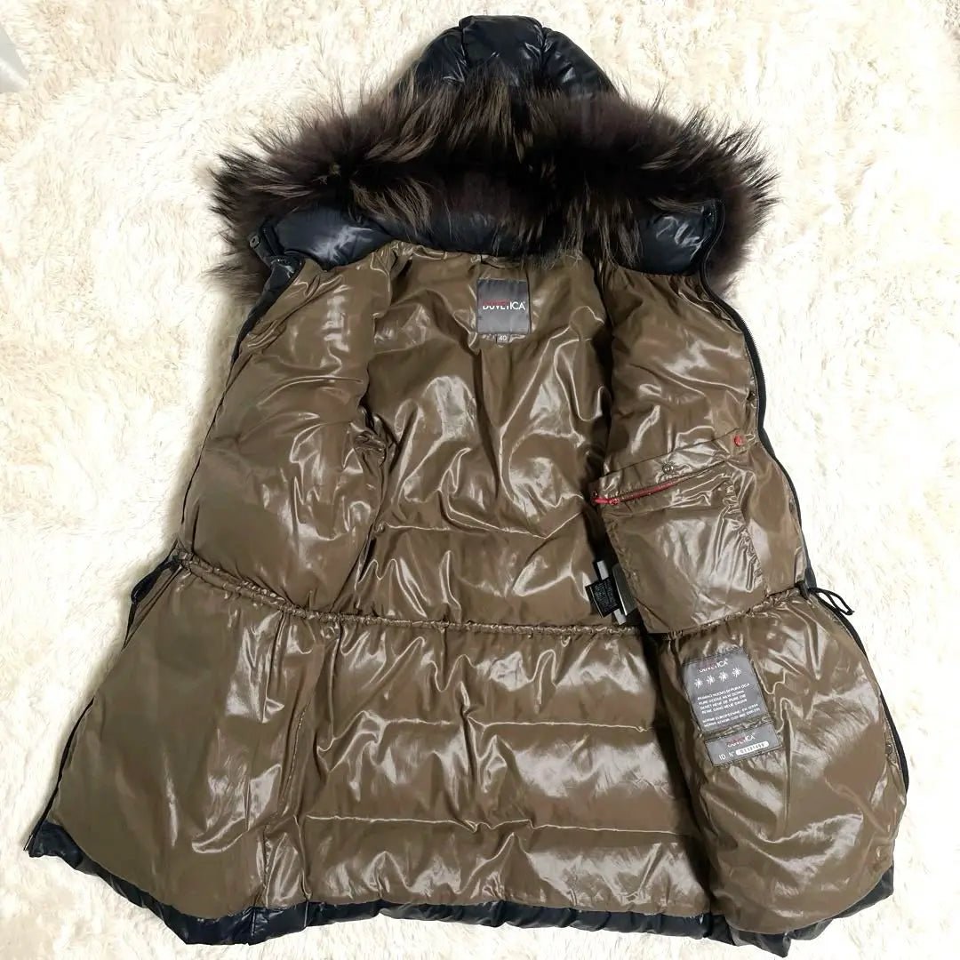 DUVETICA Down Jacket 40 L Black