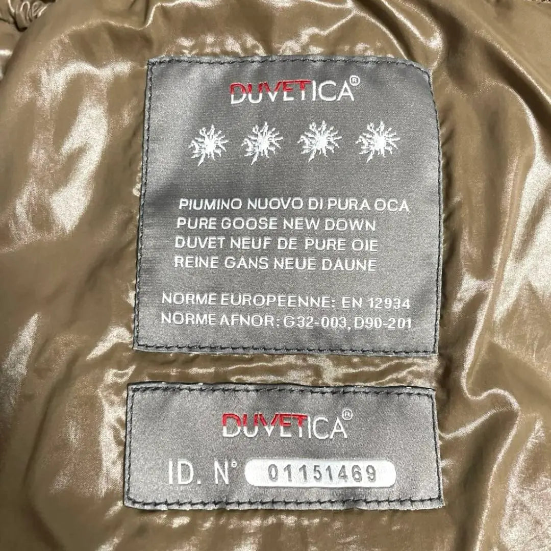 Chaqueta de plumas DUVETICA 40 L negra