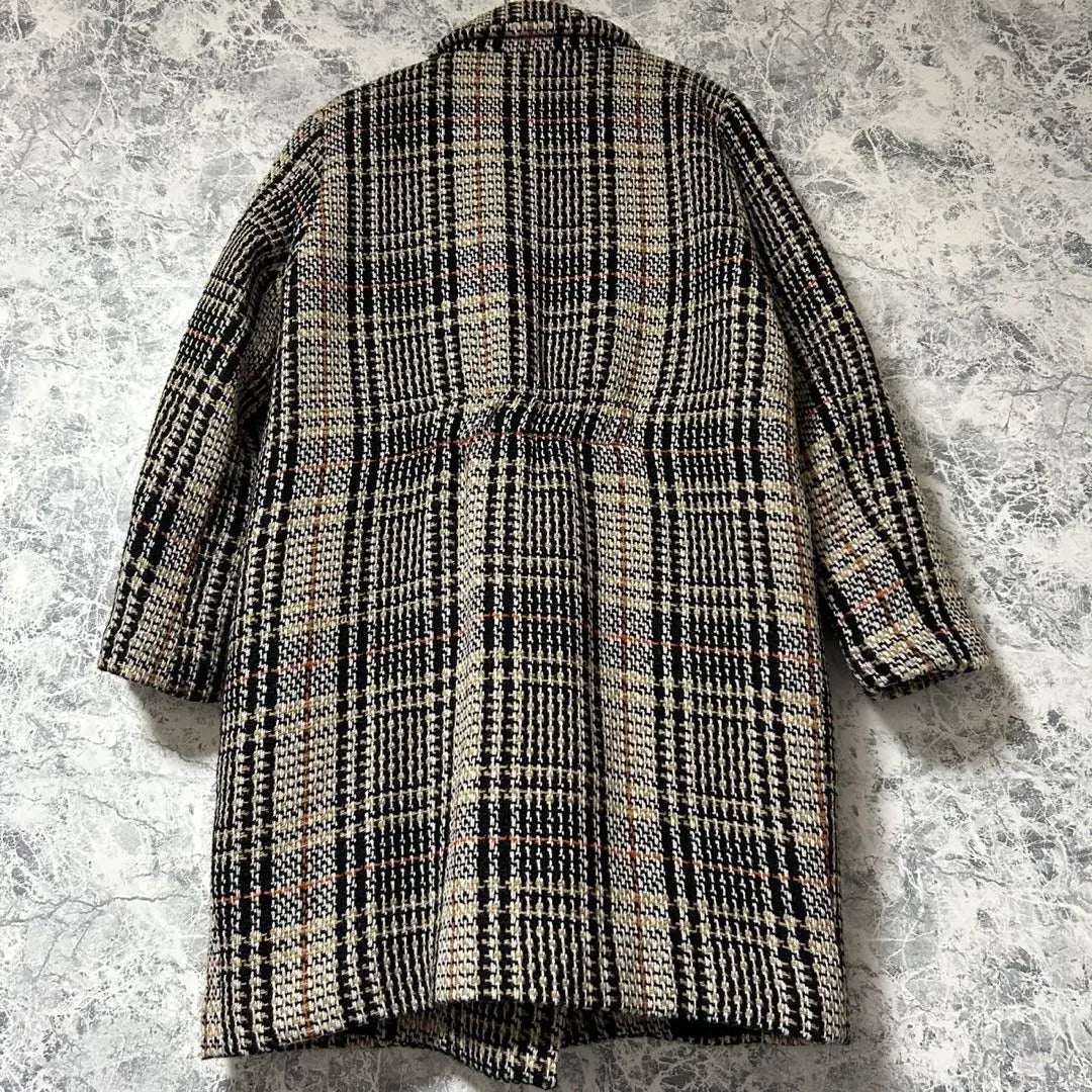 Urban Research Checked Chester Coat Jacket Outerwear