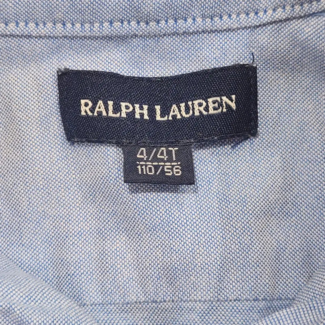 [Good condition] Ralph Lauren Long Sleeve Shirt 4/4T 110