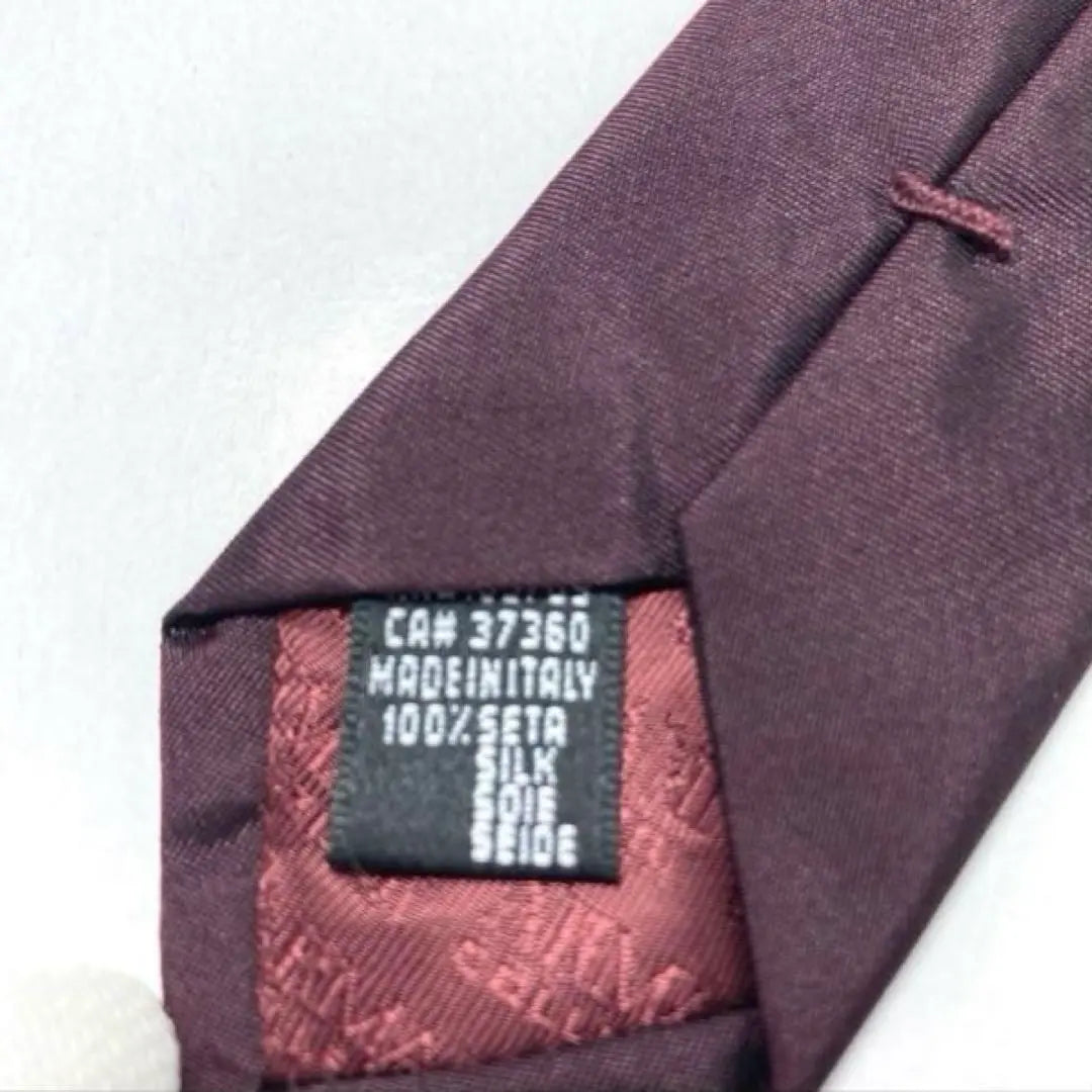 [Extremely beautiful] ARMANI COLLEZIONI tie brand logo rare item