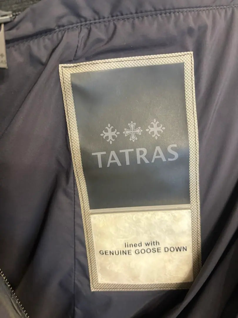 TATRAS Black Down Jacket Size 3