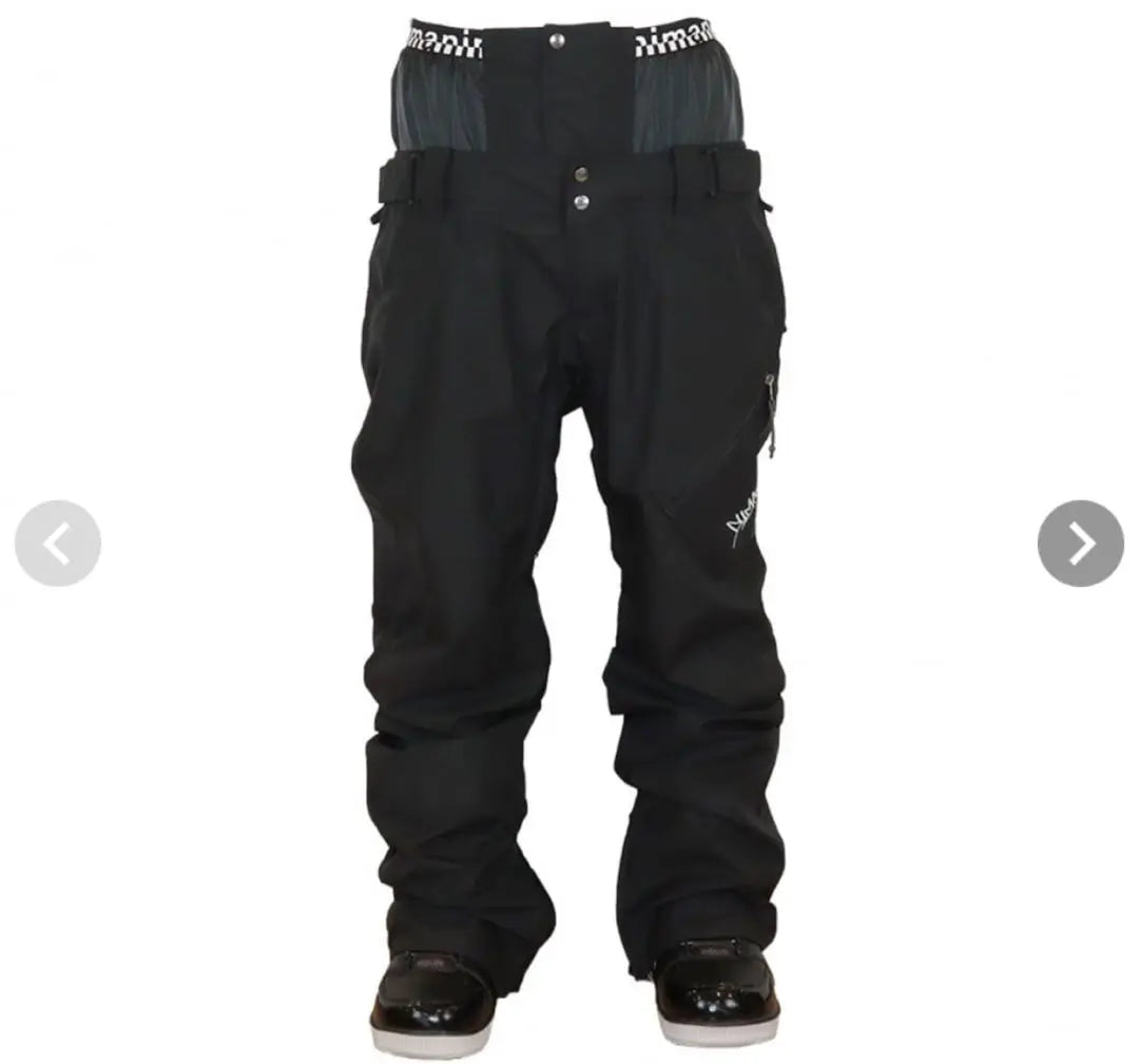 NIMA Black Snowboard Pants