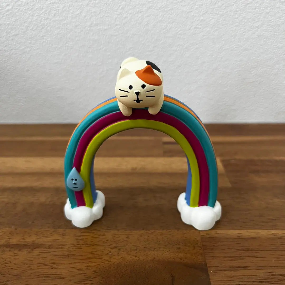 Decoration, Concomble, Exciting Rain Walk, Greeting Rainbow Cat