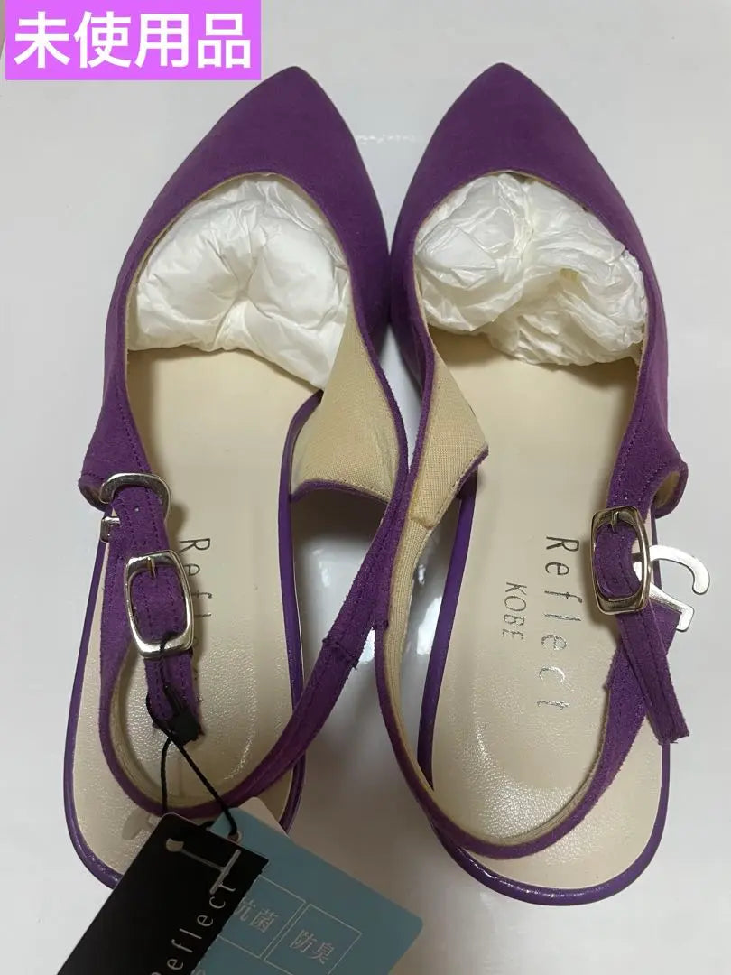 Price reduction [Unused item] Suede-like pumps 24.5cm