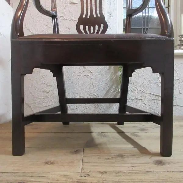 British Antique Furniture Armchair Dining Chair Chair 4951d