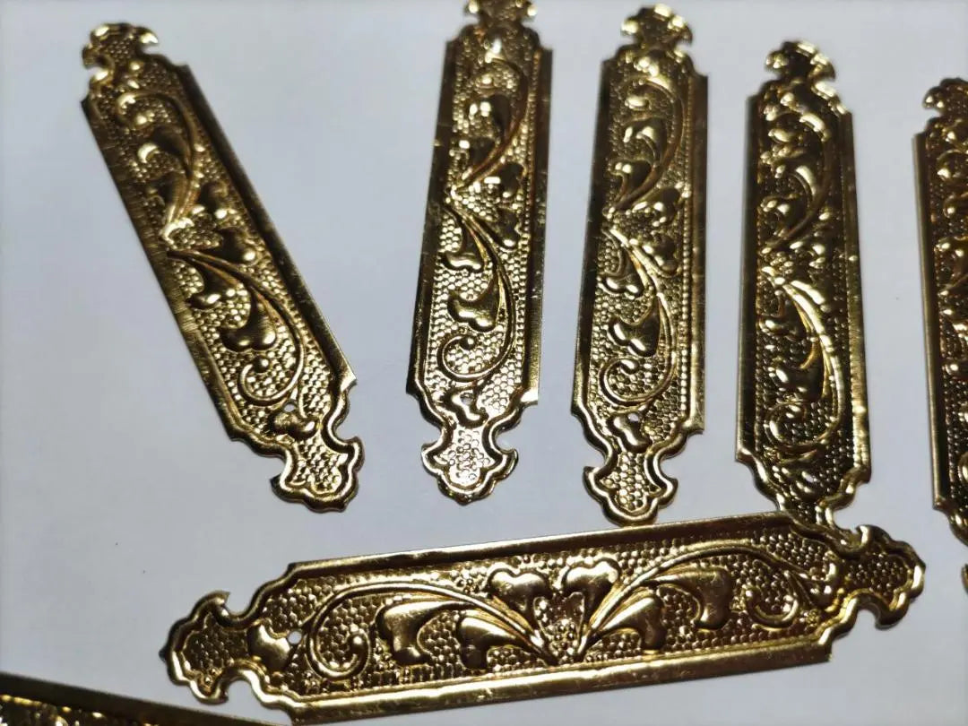 ★☆72mm x 6 pieces [Temple fittings] Buddhist fittings, girders, portable shrines, floats, portable shrine brass fittings