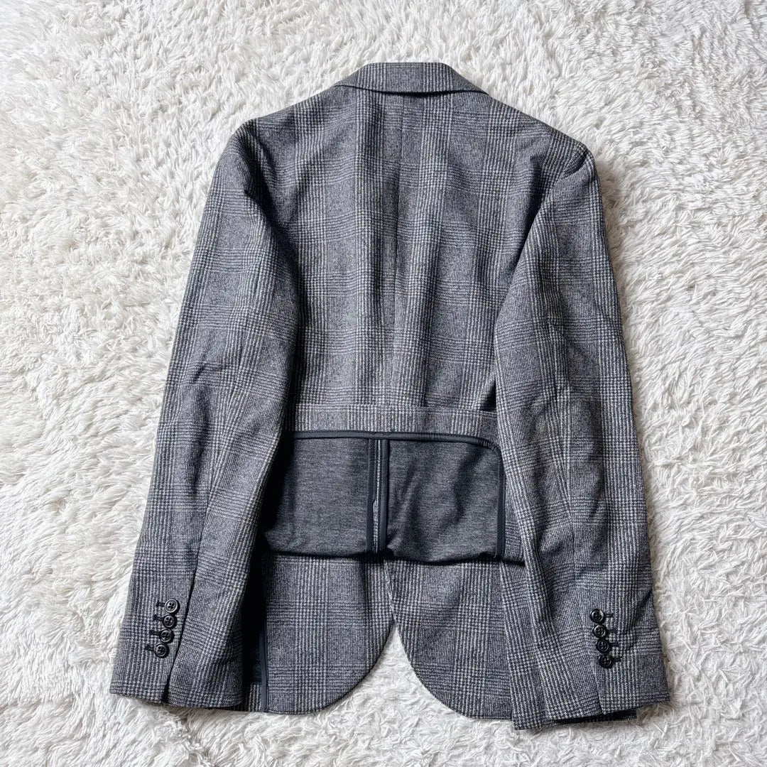 Nueva chaqueta Ancón con patrón de cuadros Chirkoro Glen CIRCOLO1901 sin usar | 新品未使用CIRCOLO1901 チルコロ グレンチェック柄 アンコンジャケット