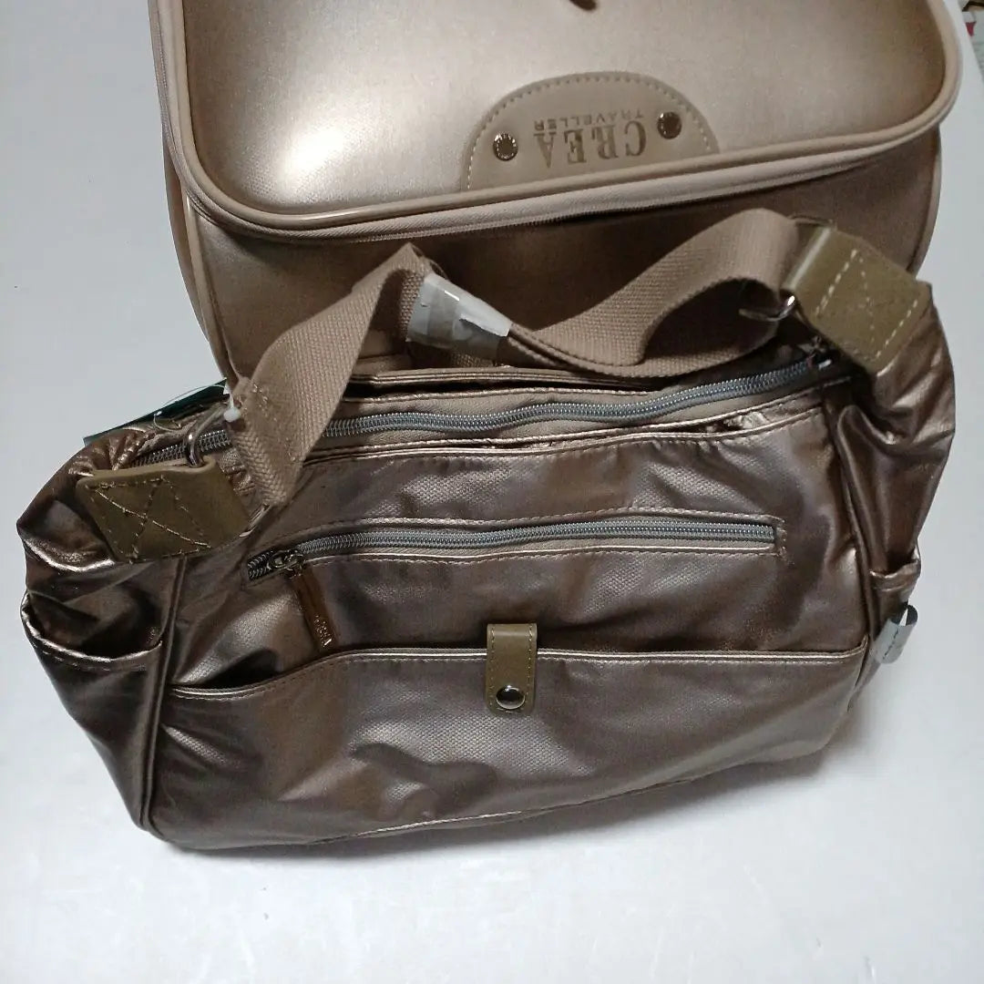 CREA carry bag ASC-01 New unused gold | CREA キャリーバッグ ASC-01 新品未使用　ゴールド