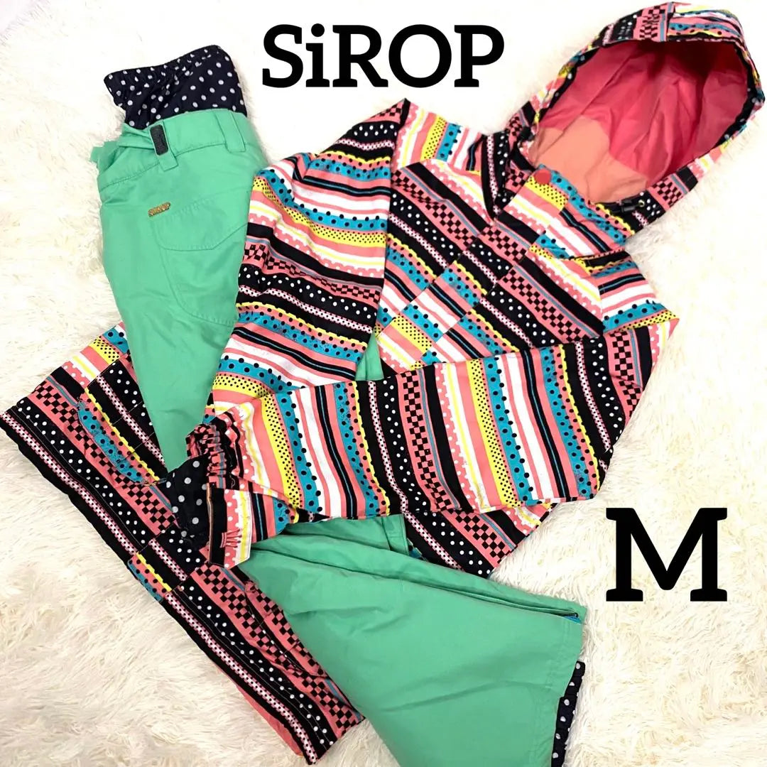 [Super cute] [Stunning on social media] SiROP Syrup Snowboard Skiing All-over pattern