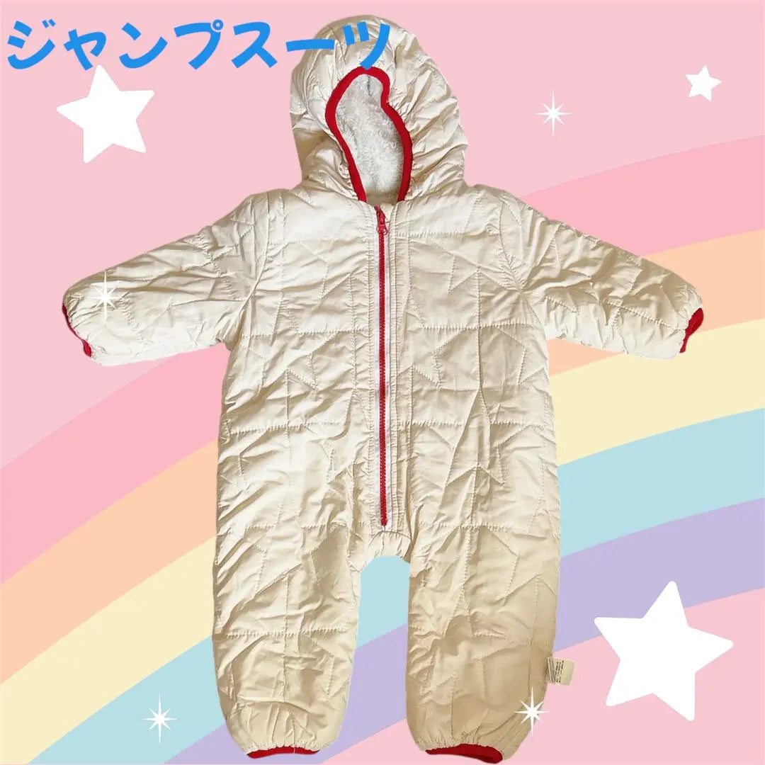 Jumpsuit BABY CITY Cold Weather Clothes White Fluffy Outerwear