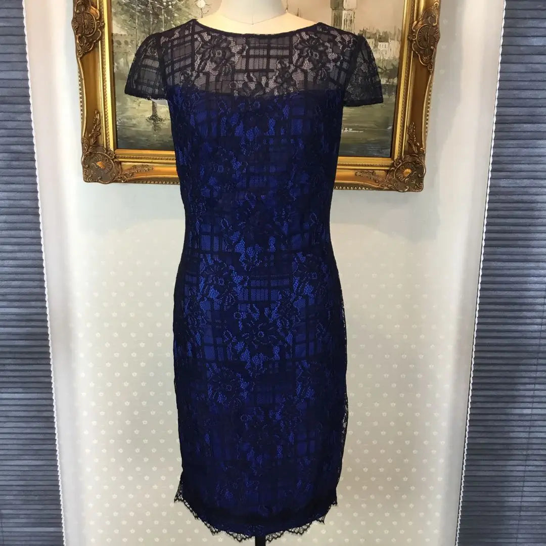 Nuevo ☆ Sin etiqueta TADASHI SHOJI Talla 0️⃣ Talla 2️⃣ Azul marino