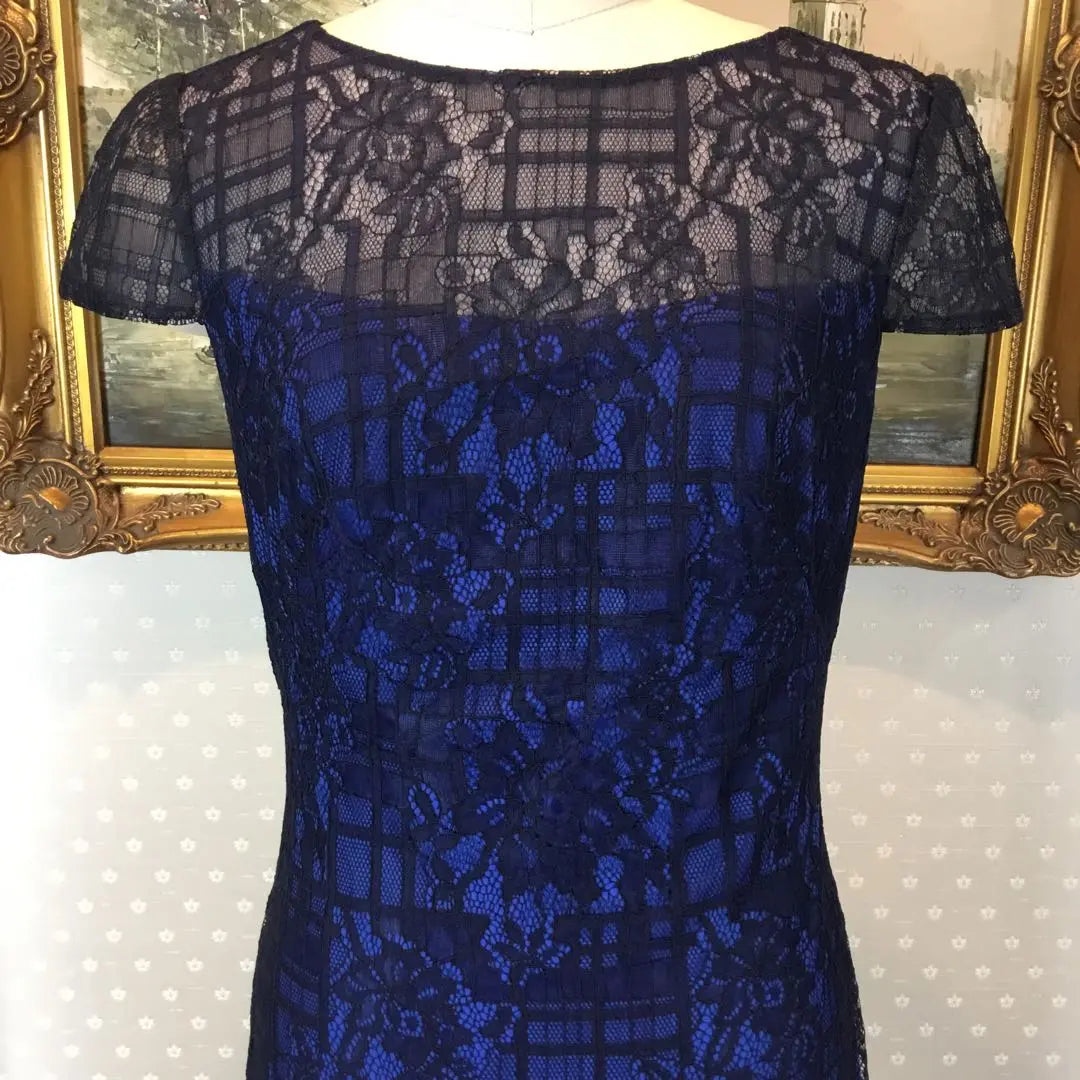 Nuevo ☆ Sin etiqueta TADASHI SHOJI Talla 0️⃣ Talla 2️⃣ Azul marino