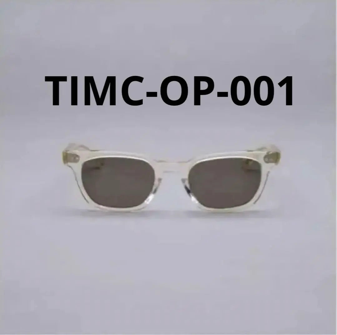 Gafas de sol transparentes y verdes Tokyo Indians TIMC OP-001