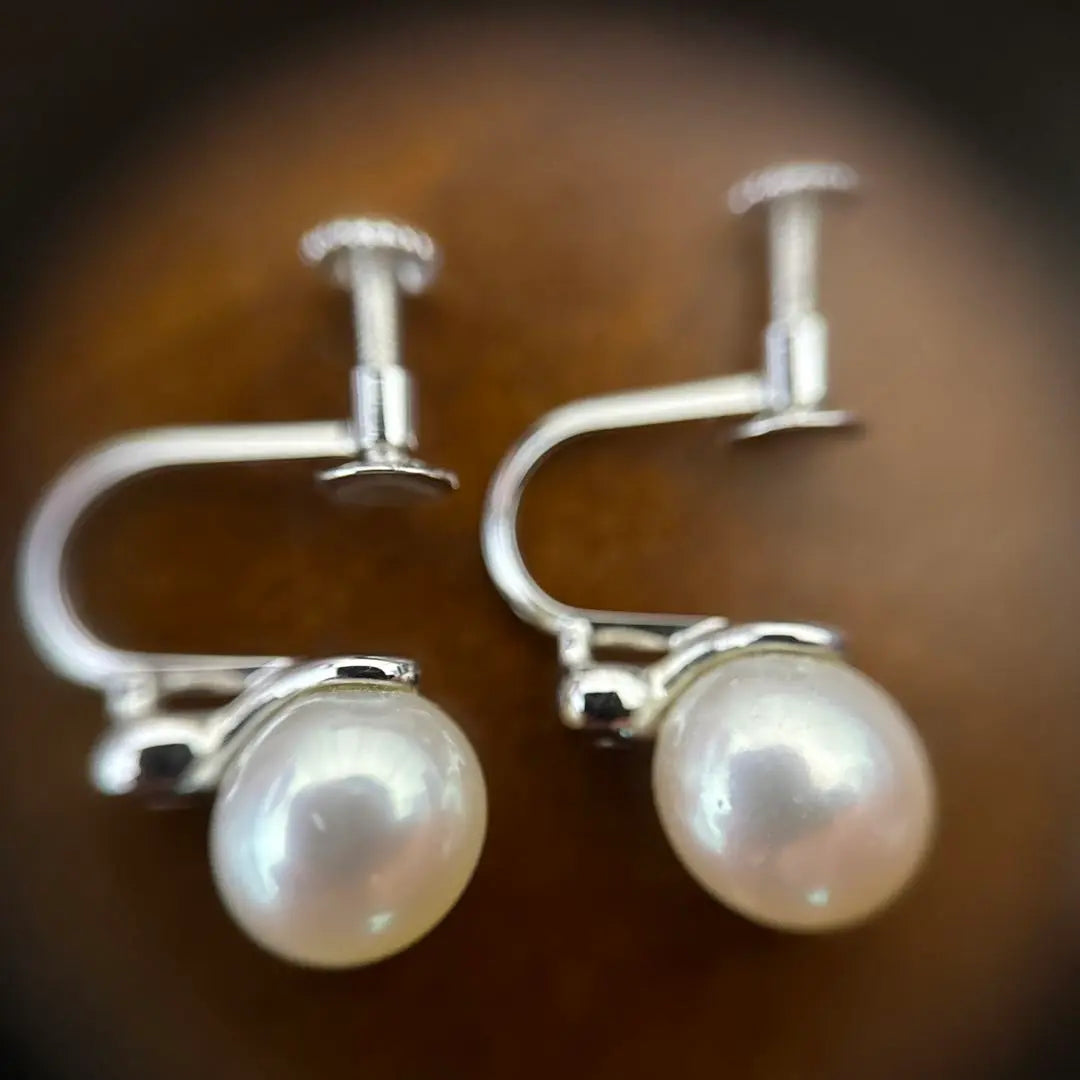 Tazaki TASAKI Pearl Earring Akoya K14WG Pearl