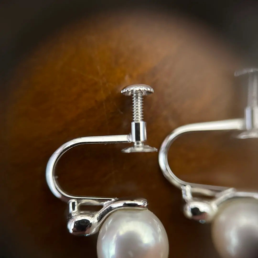 Tazaki TASAKI Pearl Earring Akoya K14WG Pearl