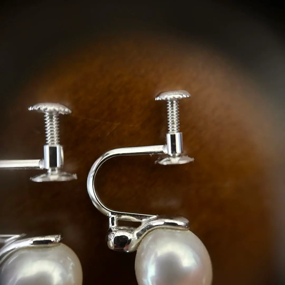 Tazaki TASAKI Pearl Earring Akoya K14WG Pearl