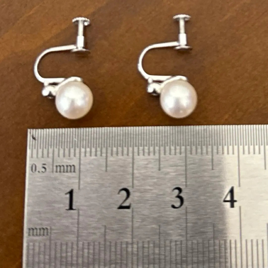 Tazaki TASAKI Pearl Earring Akoya K14WG Pearl