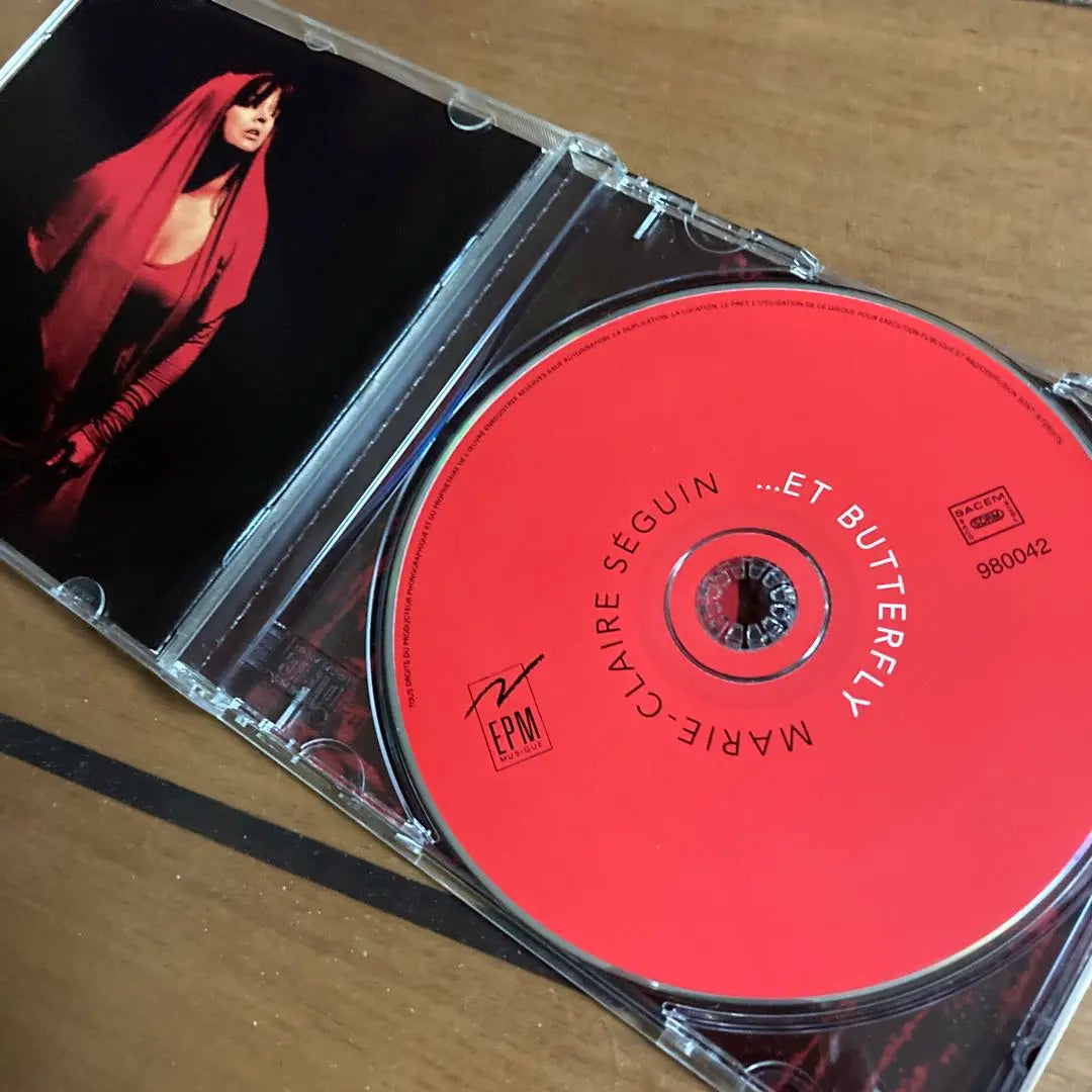 【CD de disco de entrada】 Marie-Claire Séguin "Et Butterfly"