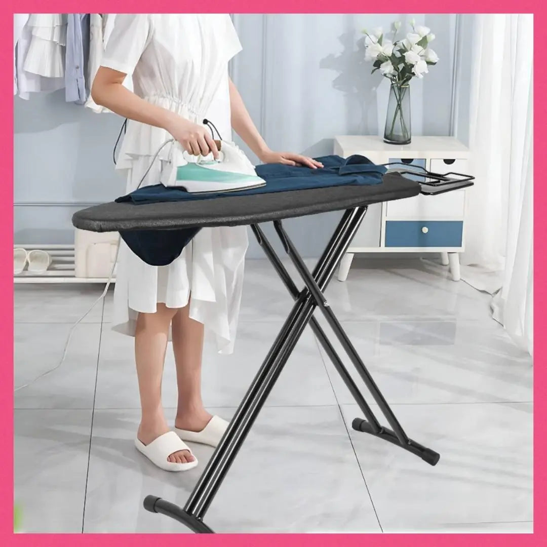 Multi-functional stand ironing board height adjustable