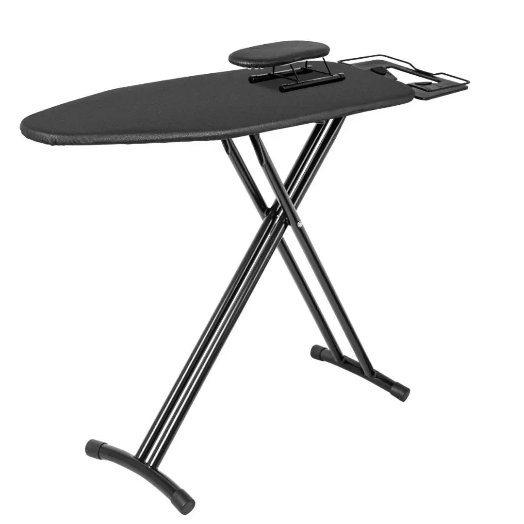 Multi-functional stand ironing board height adjustable