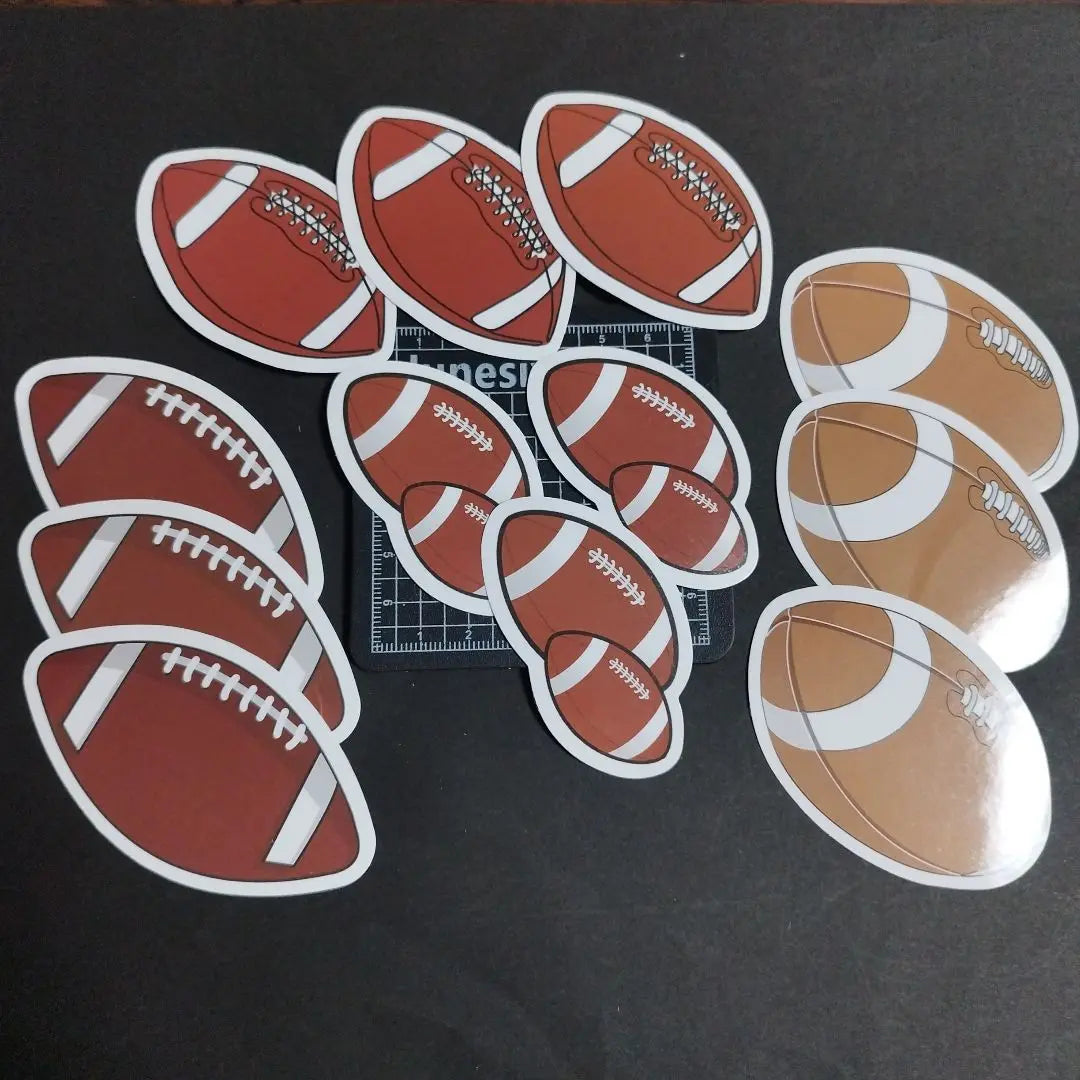 RUGBYball Rugby Ball American Football Waterproof Sticker Bulk Sale