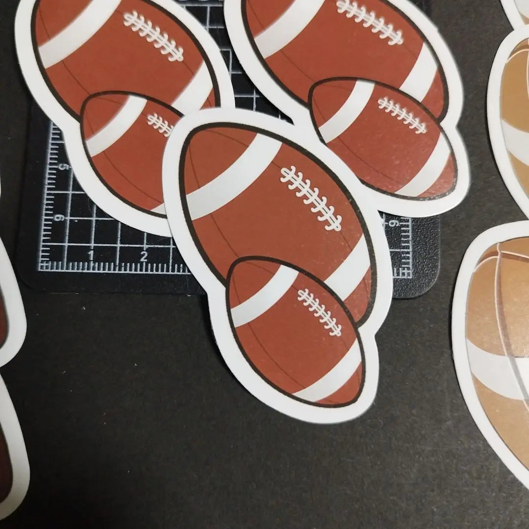 RUGBYball Rugby Ball American Football Waterproof Sticker Bulk Sale